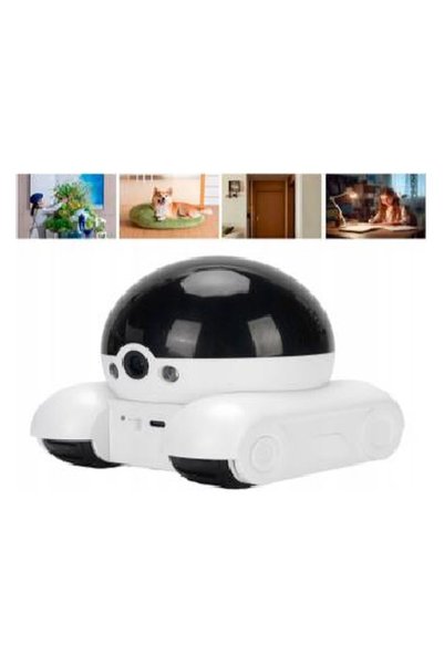 Genos 1080P pet camera, dual, 360°, 5200 mAh battery