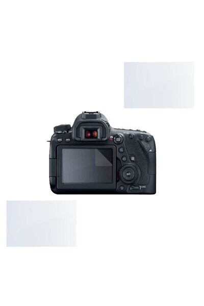 COMANDO Σετ προστασίας συμβατό με την Canon EOS 6D Mark II, Focus Shield, 2 α...