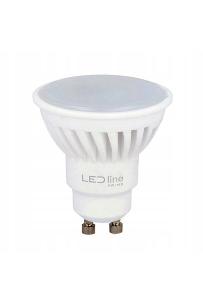 LEDLINE Bec LED GU10 230V 10W 1400lm, 140lm/W, unghi de 120° ° , 2700K, linie...