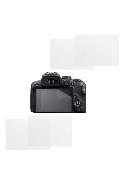 COMANDO Σετ προστασίας συμβατό με την Canon EOS R10, Focus Shield, 4 ανθεκτικ...
