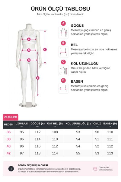 MODAQU Kapüşonlu Kapitone Fermuarlı Şişme Mont - Kırmızı