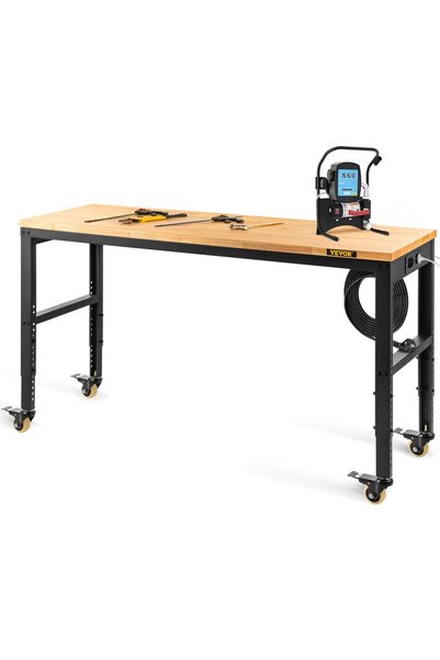 VEVOR Banc de lucru reglabil, Tensiune: 220-250 V / 60 Hz, Sarcină maximă: 72...