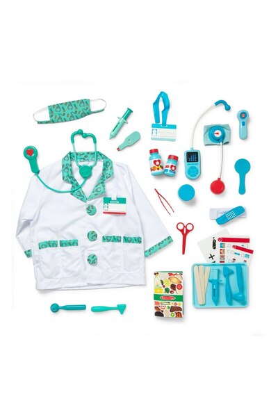 Spinmaster Melissa și Doug – costum de doctor
