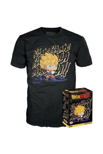 Funko Tricou în cutie: Dragon Ball Z - Tricou Gohan și Goku (XL)