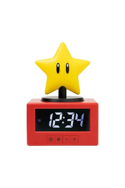 Paladone Products Paladone Icons: Super Mario - Ceas deșteptător Super Star (...