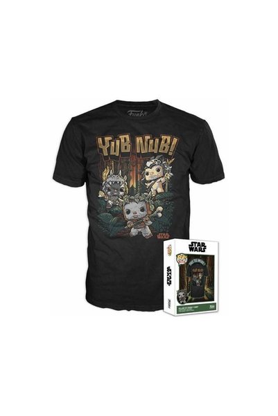 Funko Tricouri în cutie: Disney Star Wars Return of the Jedi - Satul Ewocilor...