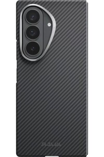 PITAKA Husa pentru Samsung Galaxy Z Fold8, Ultra Slim Case Classic, Negru/Gri