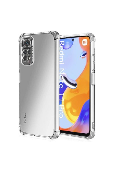 COMANDO Husă din silicon pentru Xiaomi Redmi Note 11 Pro 4G, subțire și rezis...