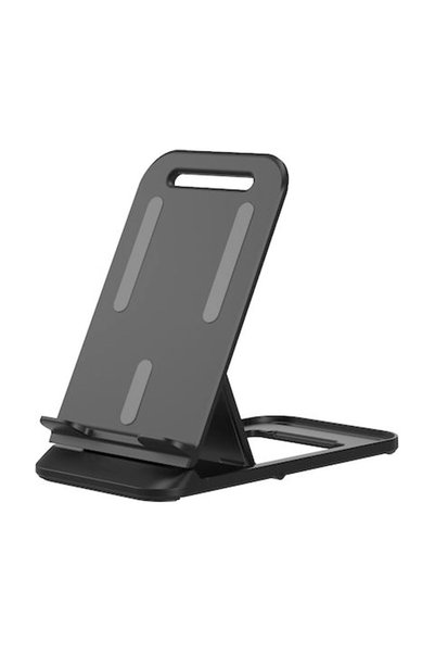 FONIX Phone Stand, Foldable, Adjustable Angle, Anti-slip, Portable, Black