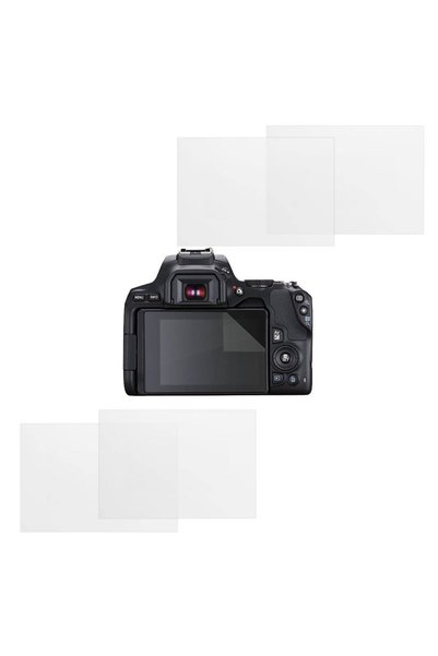 COMANDO Σετ προστασίας συμβατό με την Canon EOS 200D Mark II, Focus Shield, 4...