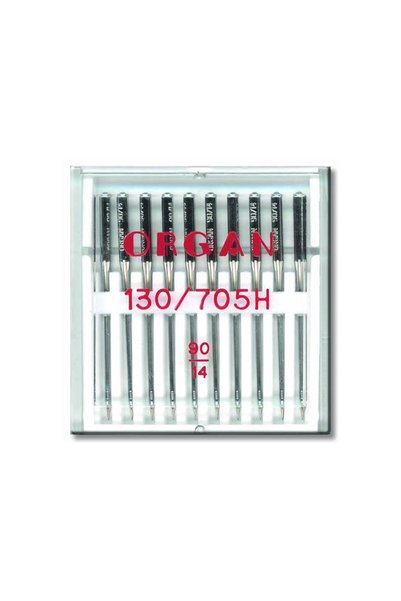 ORGAN NEEDLES Σετ 10 βελόνων γενικής χρήσης με μέγεθος βελόνας 90 για οικιακέ...