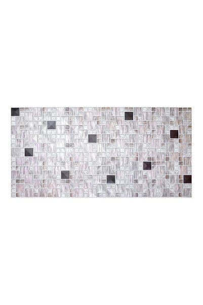 WISDOM Panou decorativ, PVC, model mozaic, striat, 96x48.5 cm