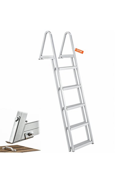 VEVOR Dock ladder, Product dimensions: 610 x 455 x 1825 mm, Product weight: 8...