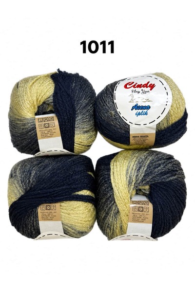 Cindy Asena Kramer Hand-Knitting Yarn, 4-Pack (4 × 100 g)