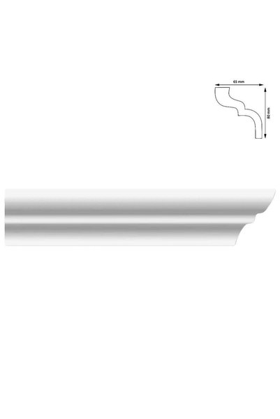 WISDOM Bagheta colturi, 80x65 mm, 2 m
