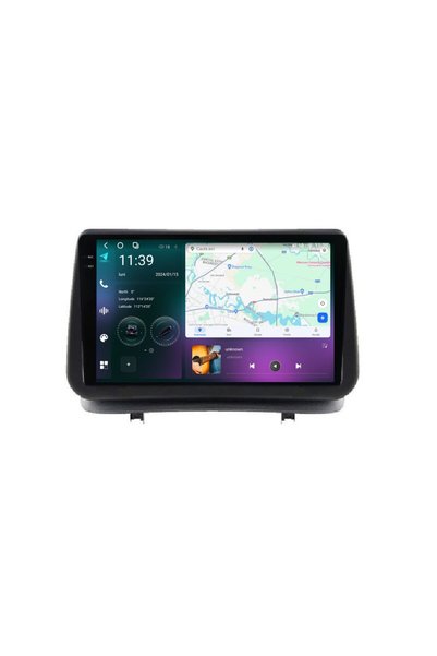 SMARTNAVI Navigatie dedicata Android Renault Clio III 2005-2012, 12GB RAM, An...