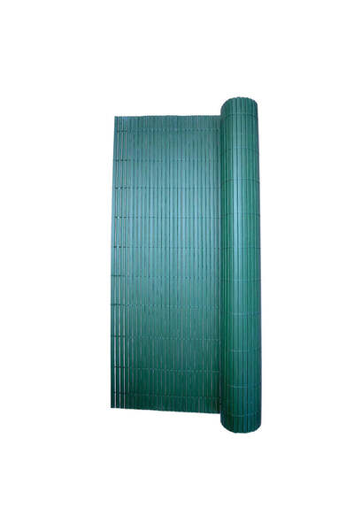 WISDOM Paravan pentru balcon, terasa, gard PVC, verde, 1300 g/m2, UV, 3x1 m