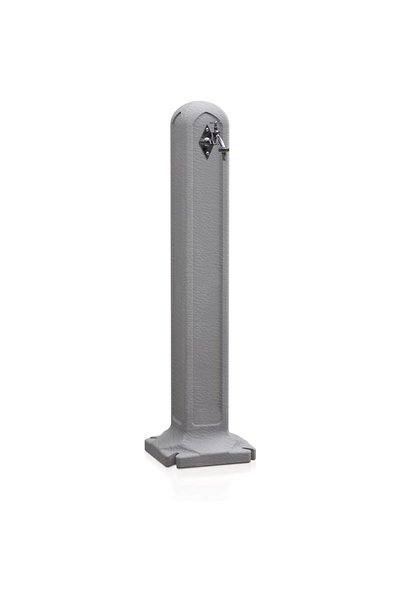 WISDOM Masca robinet de gradina, cu adaptor furtun, gri, 90 cm, Itwan
