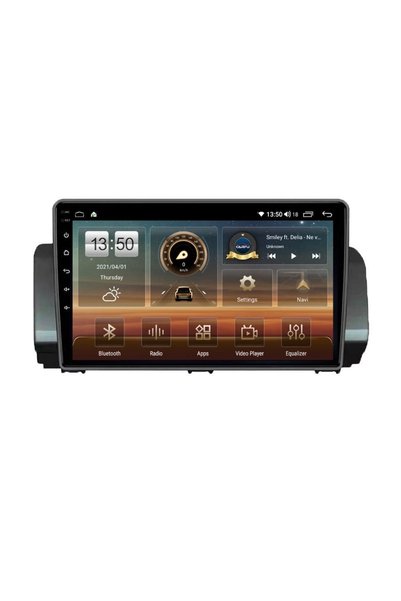 SMARTNAVI Navigatie dedicata Android Dacia Sandero III dupa 2021, 4GB RAM, An...