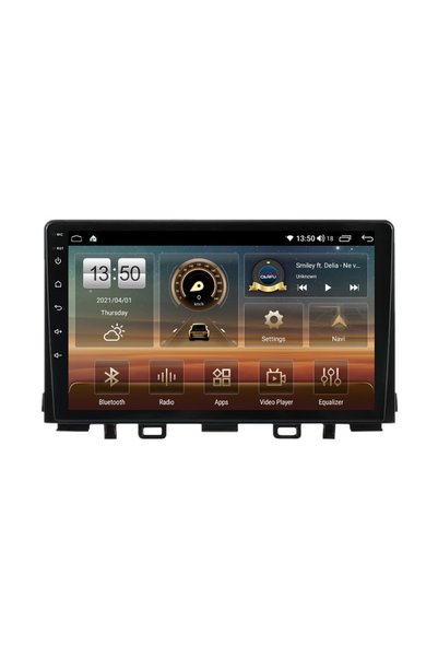 SMARTNAVI Sistem de navigație dedicat Android pentru Kia Stonic 2017-2025, 4 ...