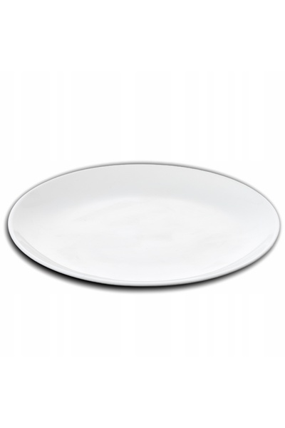 Wilmax Farfurie cină WILMAX, porțelan, rotundă, Alb, 25.5 cm