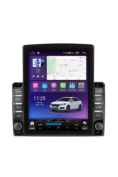 SMARTNAVI Navigatie dedicata Android Fiat Panda 2003-2012, 8GB RAM, Android A...