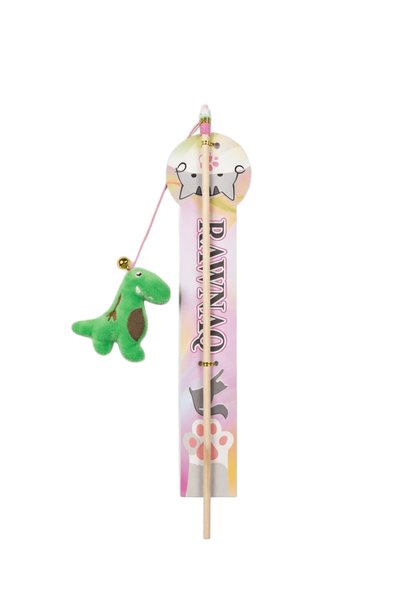 None Interactive Cat Toy Teaser Wand
