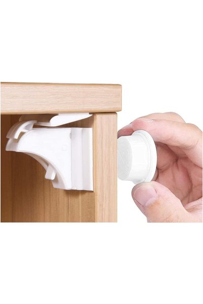 Generic Baby Proofing Magnetic Locks for Cabinets & Drawers, 20 Pack