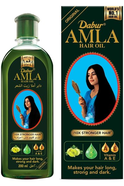 Dabur Amla Hair Oil 200ml | Natural care | Enriched with Amla, Natural Oils &...