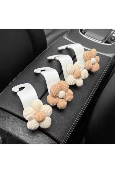 Generic 4 PCS Car Headrest Hooks, Purse Hanger for Vehicle, Handbag Holder fo...