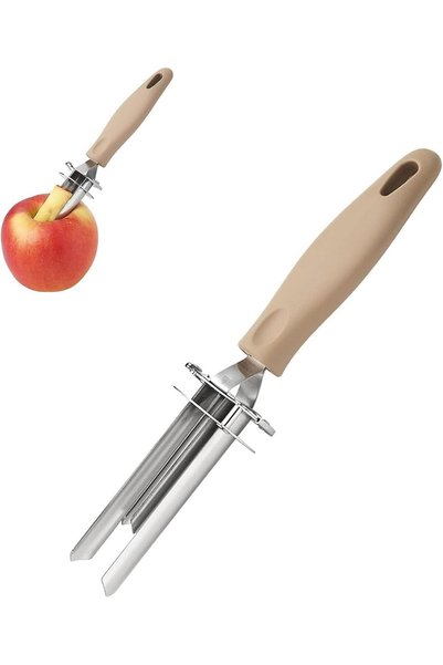 Generic Adjustable Fruit Corer 6 Sizes Stainless Steel Apple Pear Corer Seede...
