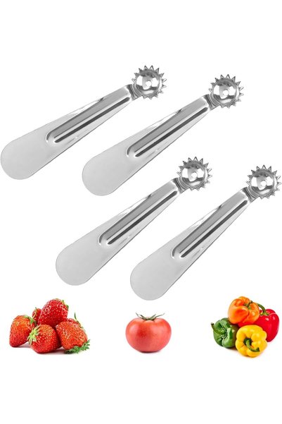 Generic Tomato Corer Tool, Strawberry Huller and Fruit Vegetable Baller Set, ...