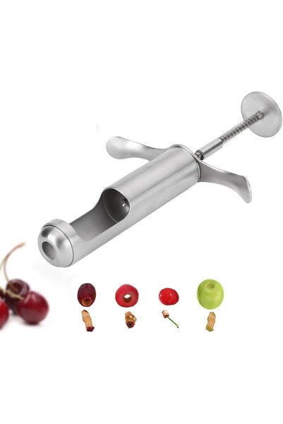 Generic Fruit Core Remover Tool, Stainless Steel Cherry Date Jujube Hawthorn ...