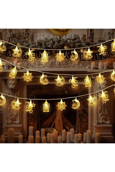 Generic TONGLUO Ramadan Eid String Lights, Battery Operated Fairy String Ligh...
