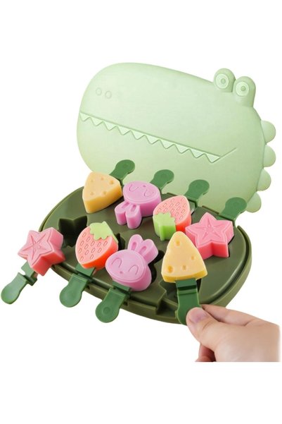 Generic Silicone Popsicle Molds, Cute Cartoon Animal Flower And Bunny Shapes,...