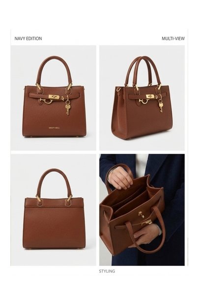 KRISTE BELL WOMEN'S IMPORTED GOLD DETAILED HAND AND SHOULDER BAG 27295