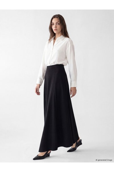 LC Waikiki Trendy Picks from Kübra Butik: Flared Skirt with a Waist Zipper