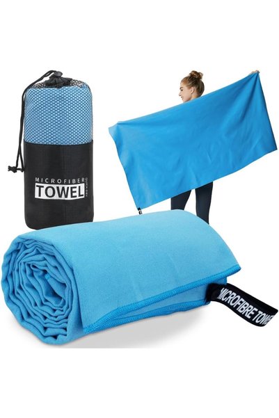 Generic Quick Dry Microfiber Towel 76 x 152CM for Beach, Pool, Gym, Swimming,...