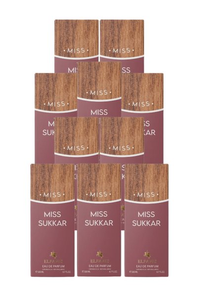 ELFARIS 10 قطع من عطر « Miss Sukkar » سعة 100 مل