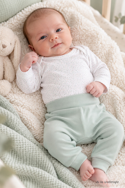 MAMA PADRE Little Luna Yenidoğan Mini Set - 2 Parça 0-3 Ay Bebek Hediye Seti