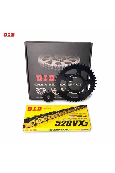 D.I.D CF Moto 250 NK Zincir Dişli Seti 2018-2025 DID (Gold)