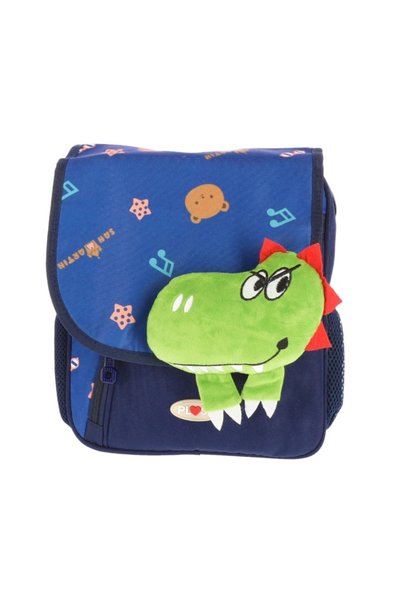 PIGNA Rucsac de grădiniță cu dinozaur albastru
