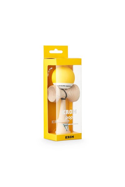 KROM Kendama Krom Pop Cauciuc Galben