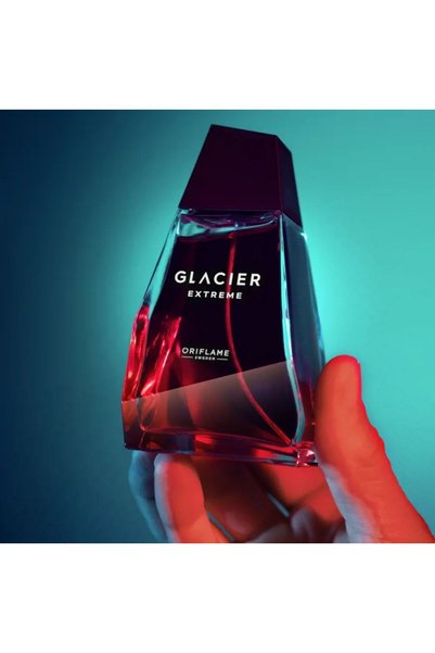 Oriflame Glacier Extreme EdT Siyah Limon ve Sedir Ağacı Notalı Aromatik Erkek...