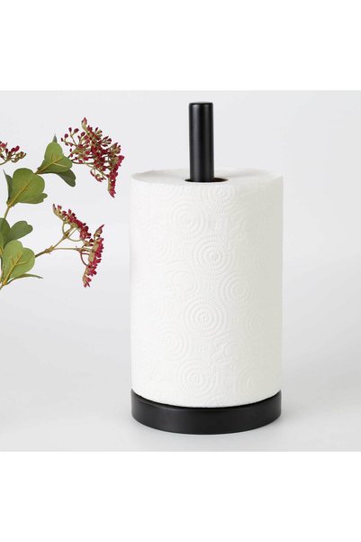 Selim Century Paper Towel Holder Black