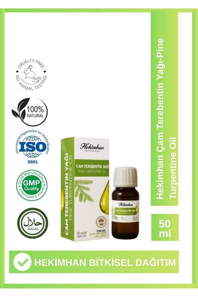 hekimhan bitkisel Herbal Pine Turpentine Oil 50 Cc