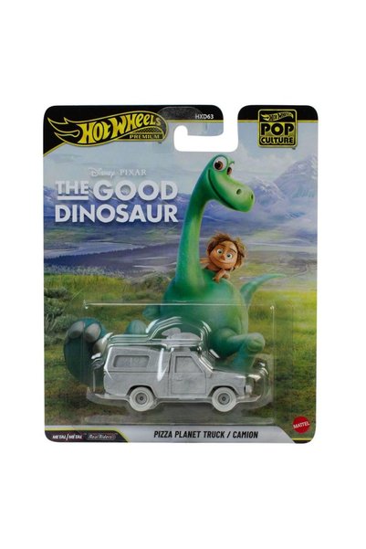 HOT WHEELS Premium Pizza Planet Kamyonu, Disney ve Pixar yapımı İyi Bir Dinoz...