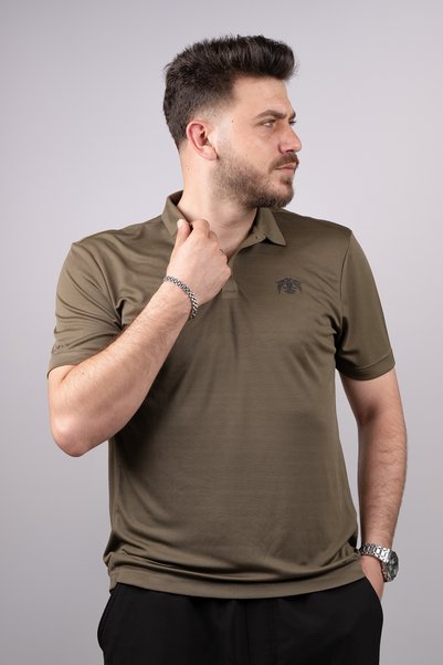 Huğlu Outdoor Polo Neck T-shirt 100% Polyester