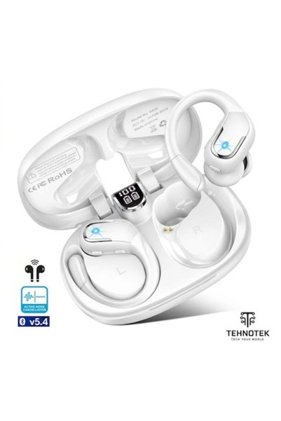 TehnoTek Casti Wireless Sport GymBuds, Bluetooth 5.4, True Wireless, Control ...