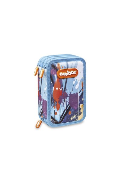 carioca Penar echipat Spray cu 3 fermoare, albastru